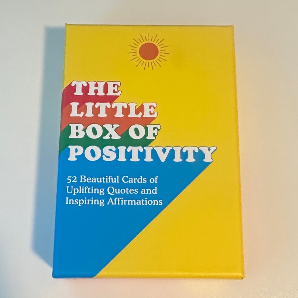The Little Box of Positivity Cards, brand new!
